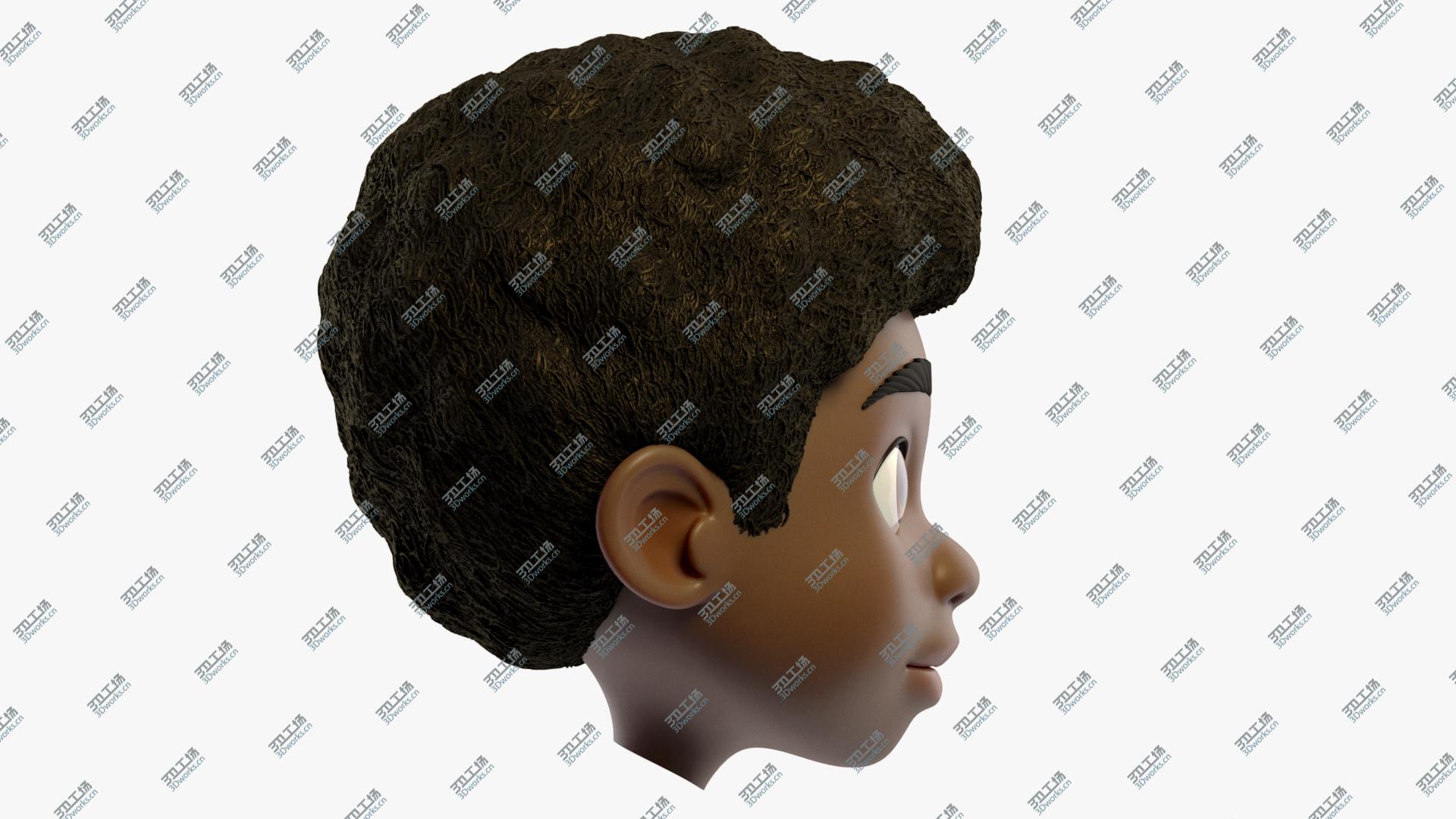 images/goods_img/202105072/Boy Cartoon Head 3D model/3.jpg
